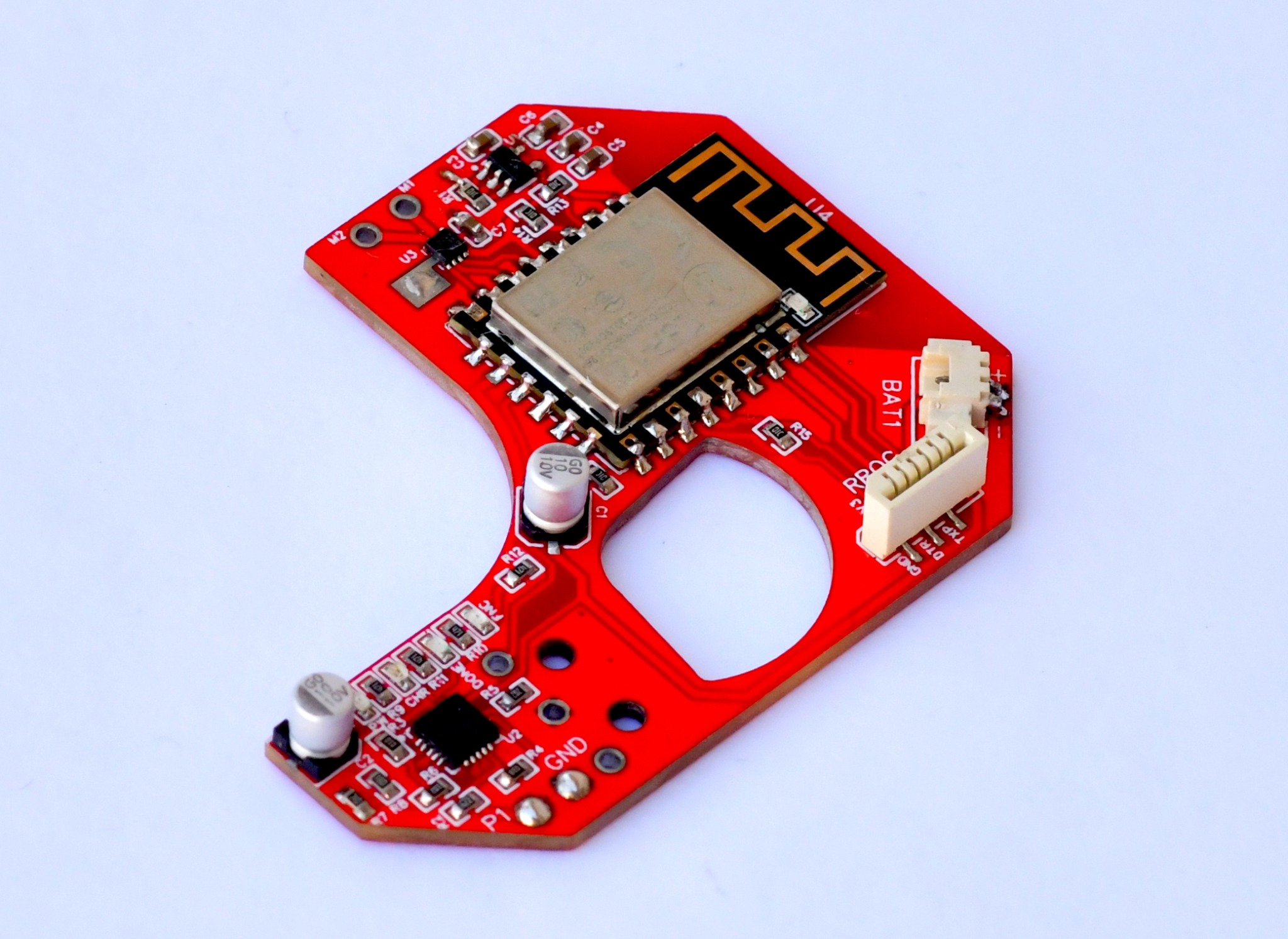 Red custom PCB