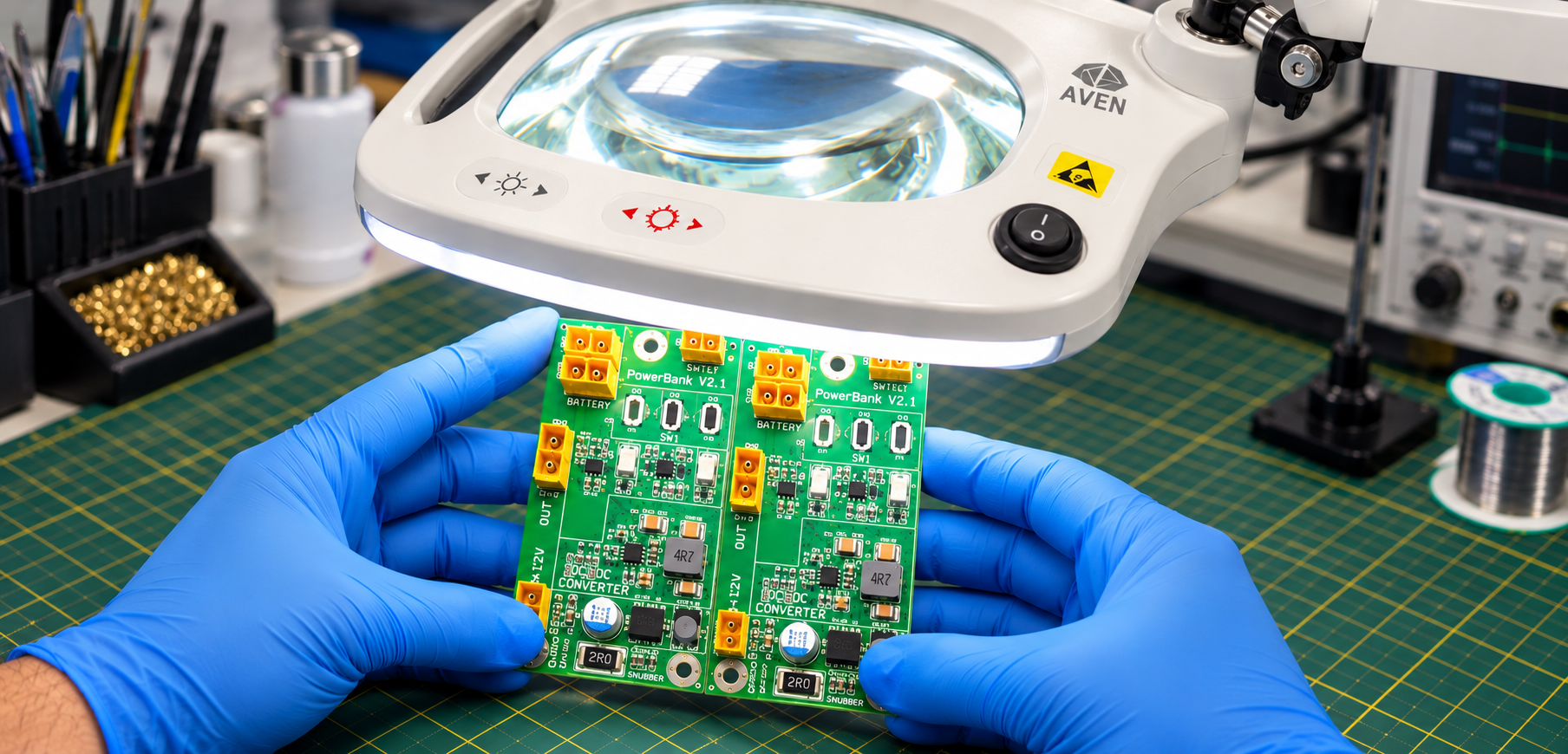 PCB visual inspection