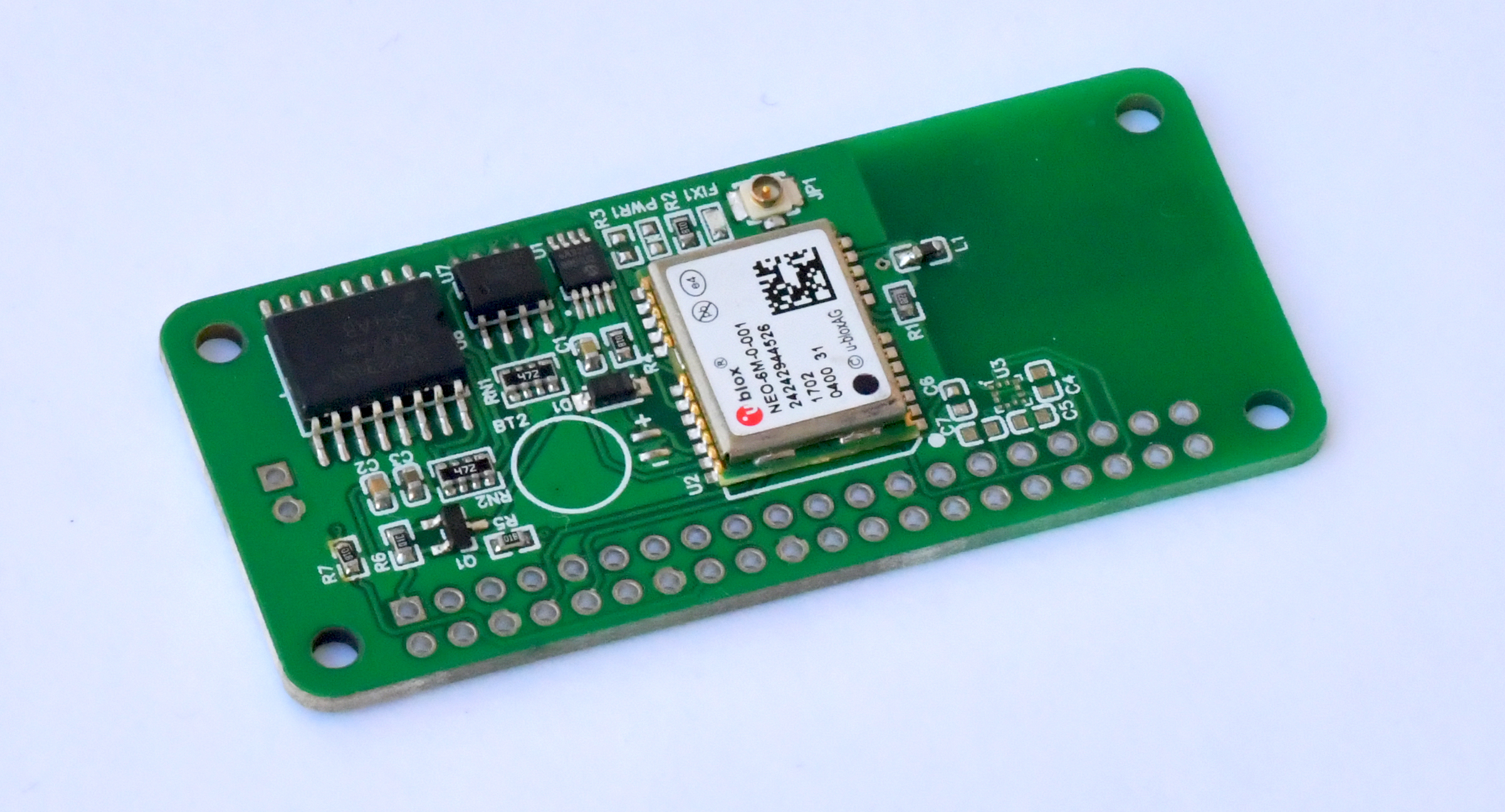 Green PCB with RF module